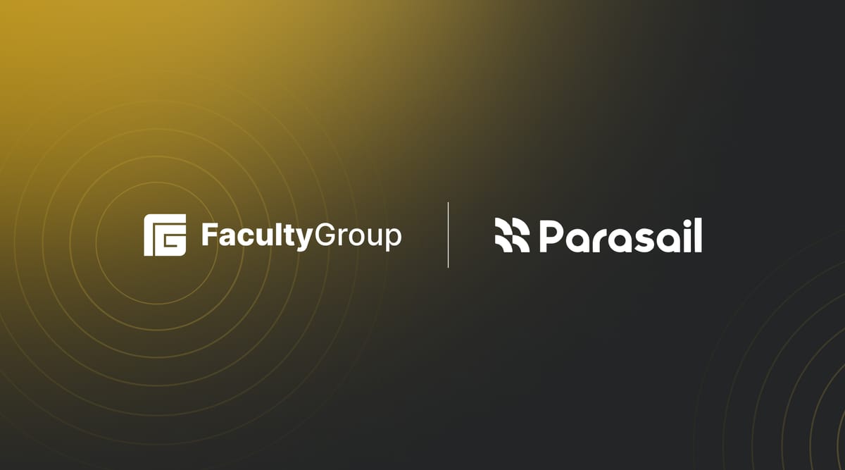 Faculty Group Invests in Parasail: The First Trust Layer for DePIN